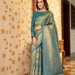 Elegant Designer Soft Handloom Weaving Silk Saree